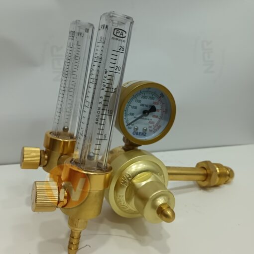 Regulador de Argón Doble Flujómetro – Marca Obenz